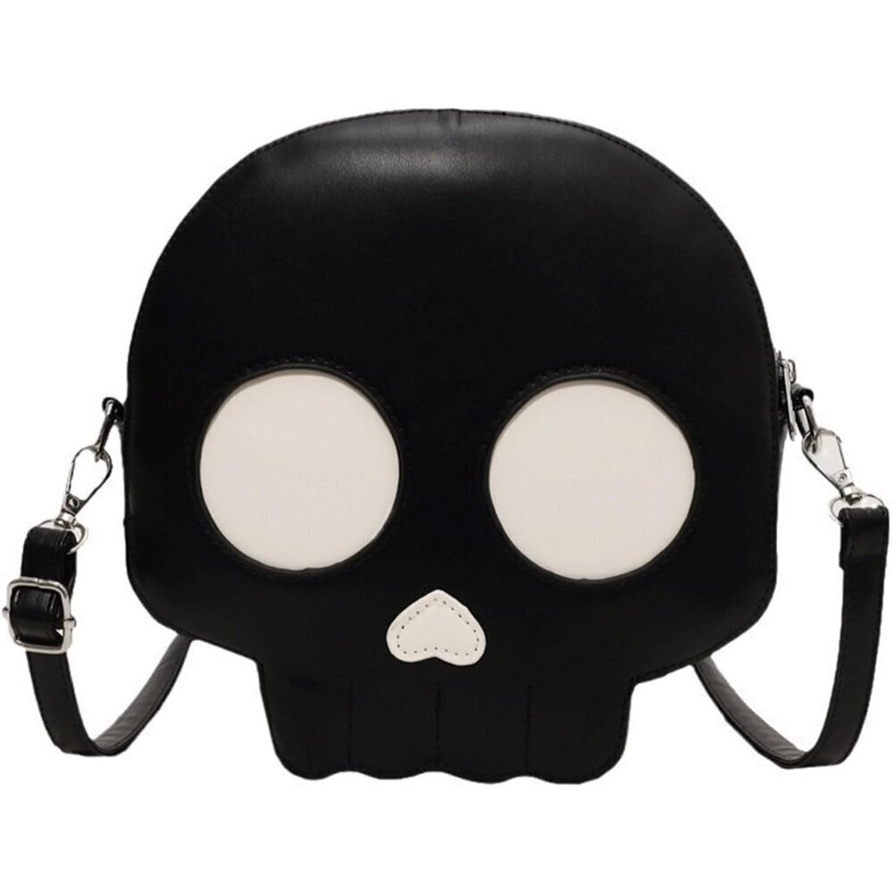 Halloween Skeleton Ghostface Goth Crossbody Bag Small Spooky Purse
